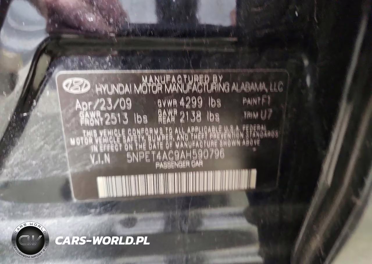2010 Hyundai Sonata Gls VIN:5NPET4AC9AH590796 - 12