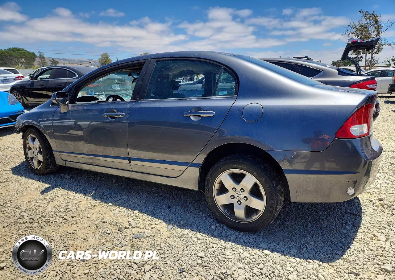 2009 Honda Civic Lx VIN:19XFA16529E025728 - 2