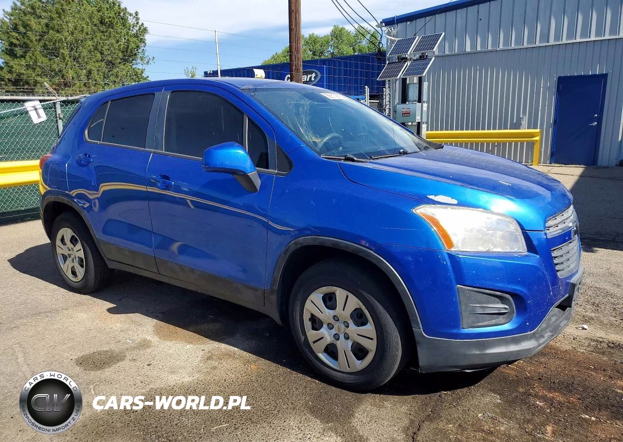 2015 Chevrolet Trax Ls VIN:KL7CJKSB5FB182356 - 4