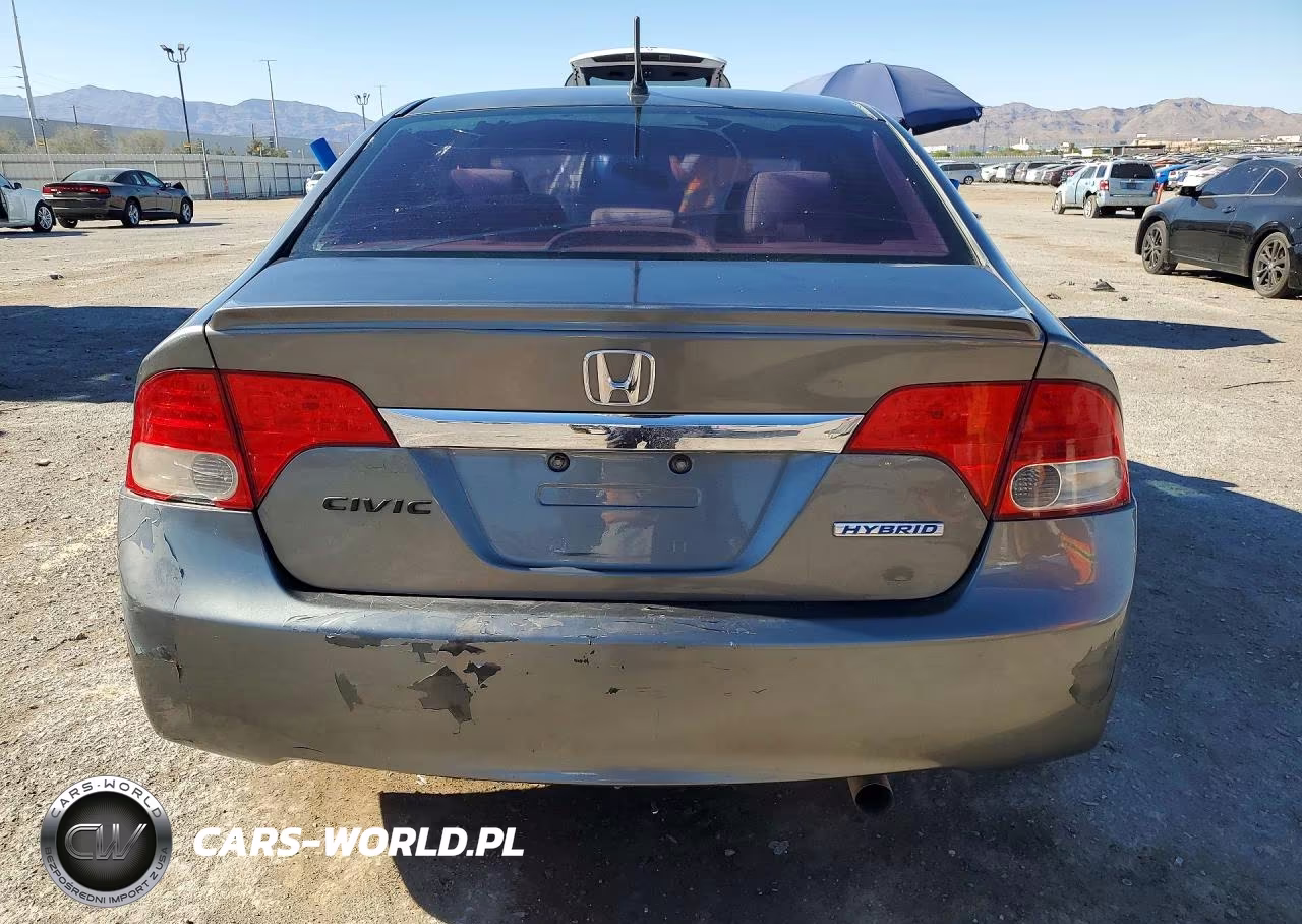 2010 Honda Civic Hybrid VIN:JHMFA3F27AS007436 - 6
