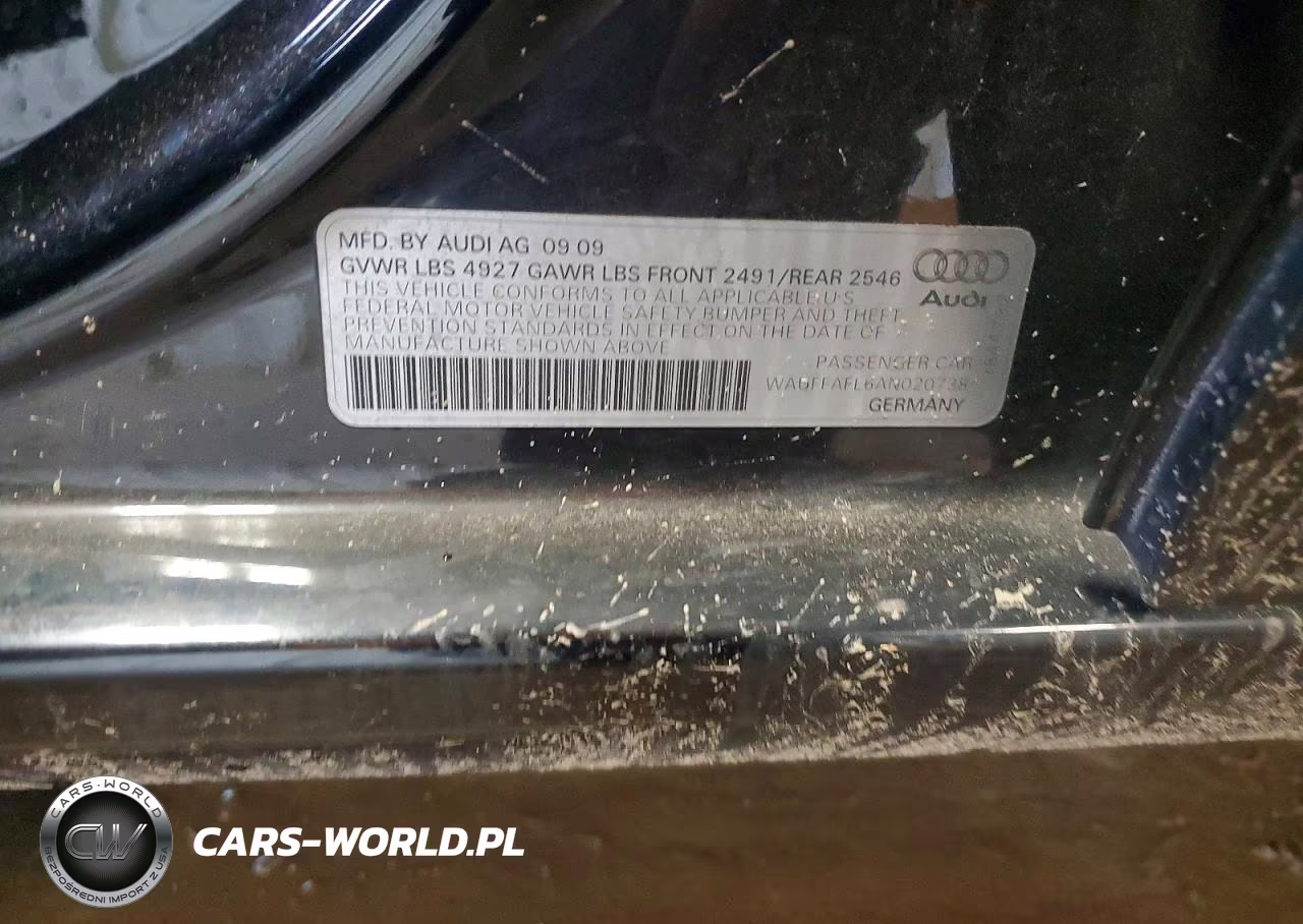 2010 Audi A4 Premium Plus VIN:WAUFFAFL6AN020738 - 12