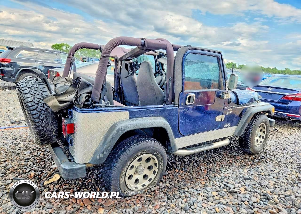 2000 Jeep Wrangler - Tj Sport VIN:1J4FA49S9YP804703 - 3