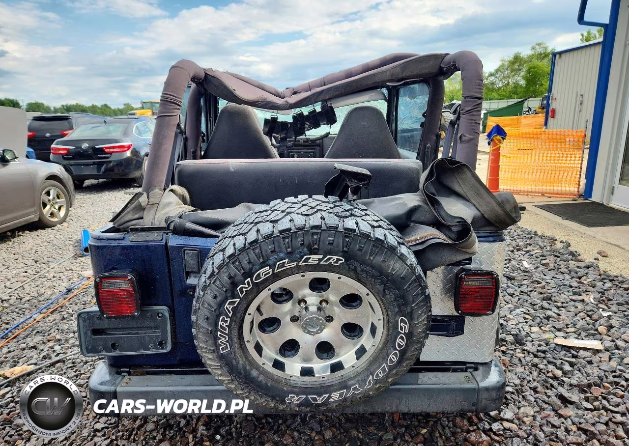 2000 Jeep Wrangler - Tj Sport VIN:1J4FA49S9YP804703 - 6