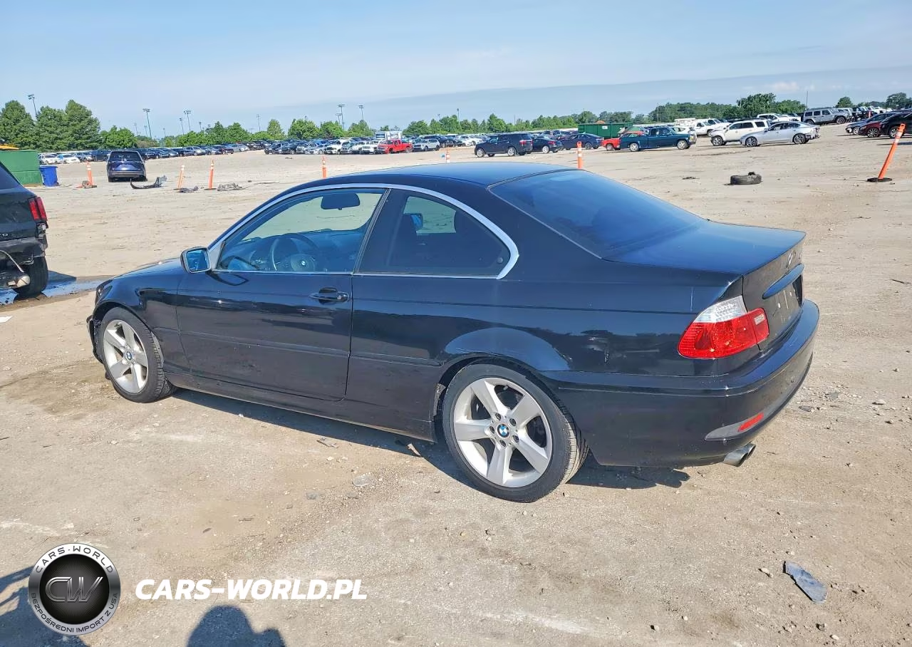 2006 BMW 325 Ci Sulev VIN:WBABV13446JT24390 - 2