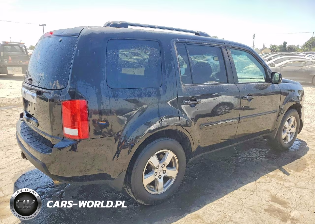 2009 Honda Pilot Exl VIN:5FNYF38549B022679 - 3