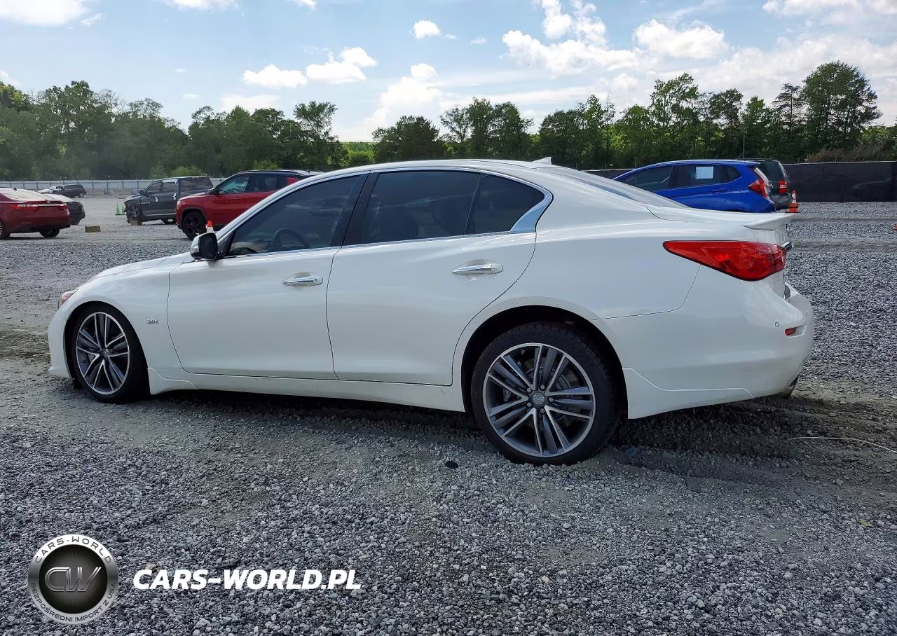 2016 Infiniti Q50 Sport VIN:JN1EV7APXGM306530 - 2