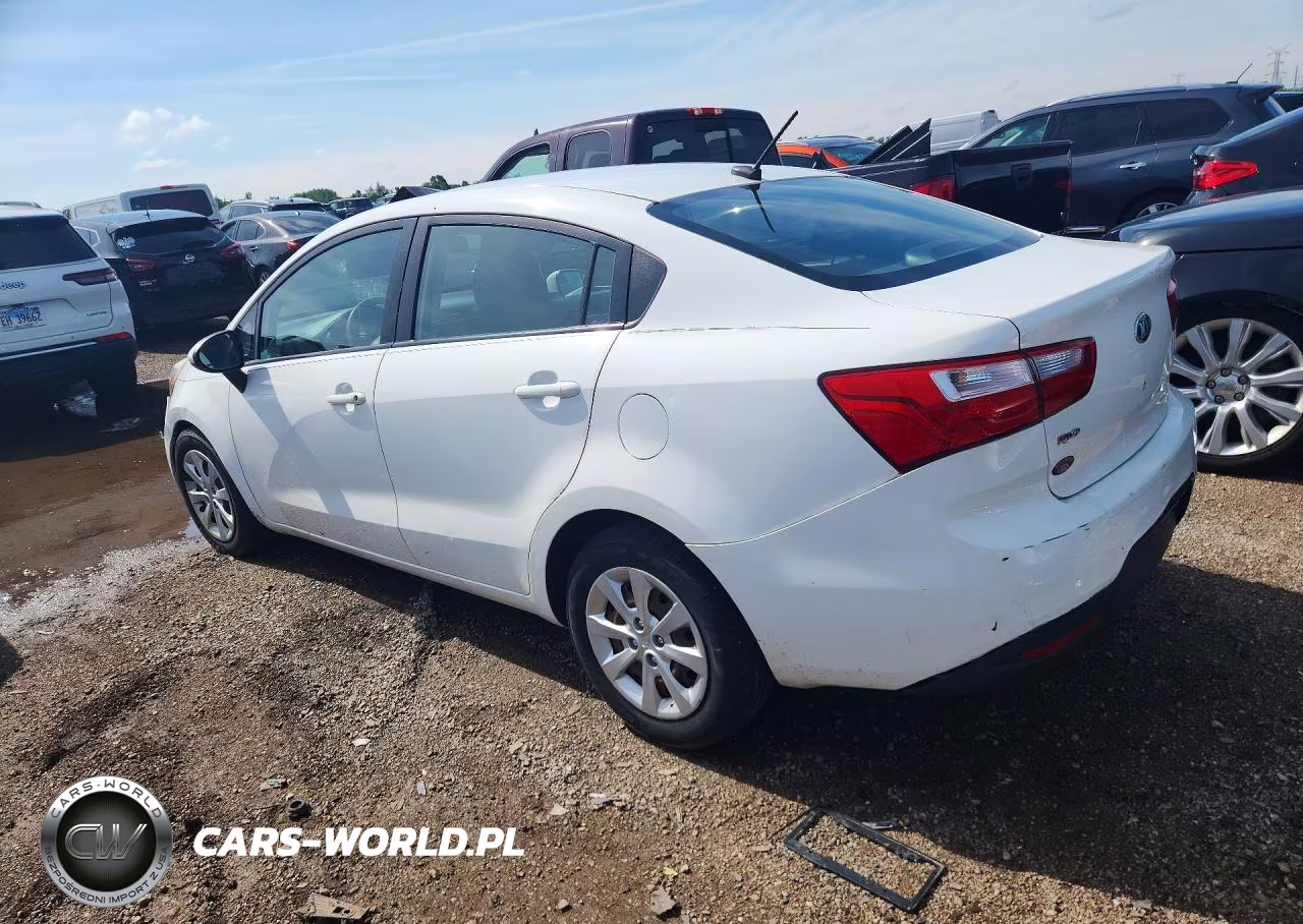 2015 Kia Rio Lx VIN:KNADM4A3XF6427050 - 2