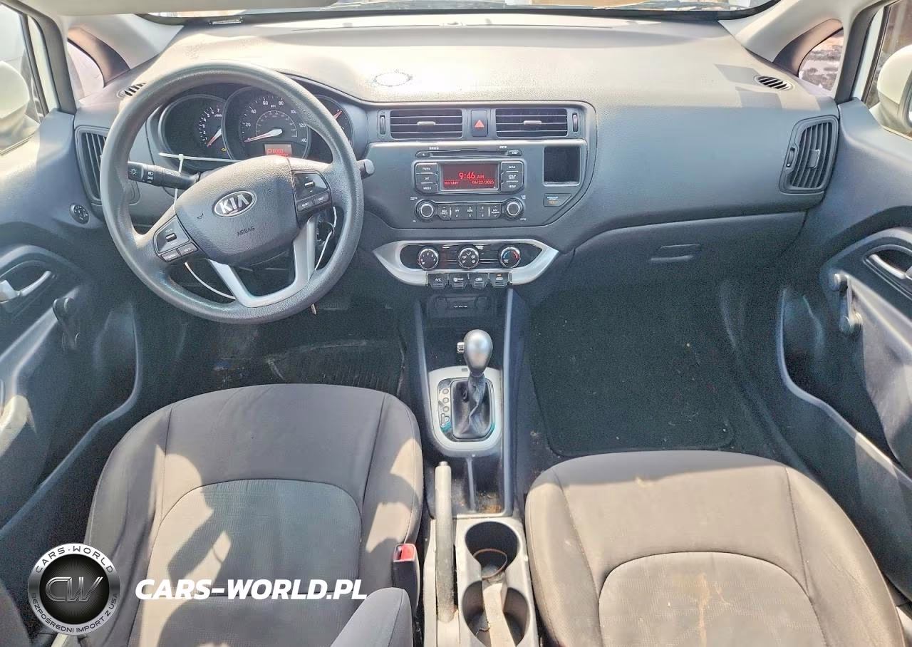 2015 Kia Rio Lx VIN:KNADM4A3XF6427050 - 8