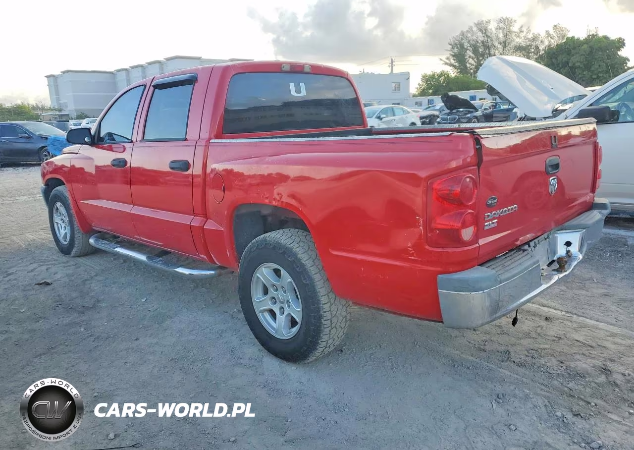 2006 Dodge Dakota Slt VIN:1D7HE48K268666104 - 2