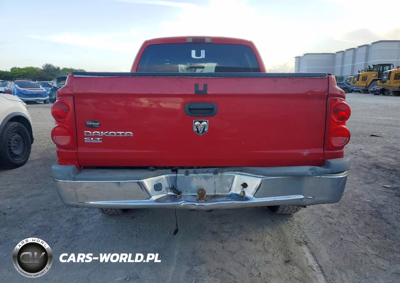 2006 Dodge Dakota Slt VIN:1D7HE48K268666104 - 6