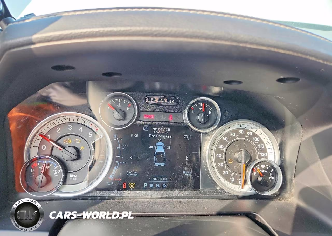 2015 Ram 1500 Laramie VIN:1C6RR7NM1FS713253 - 9