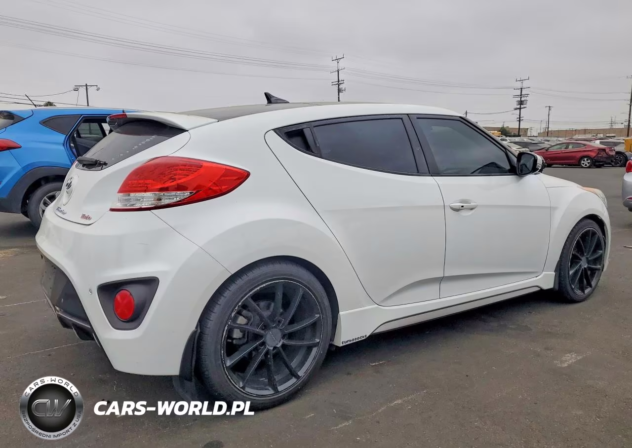 2016 Hyundai Veloster Turbo VIN:KMHTC6AE0GU282172 - 3