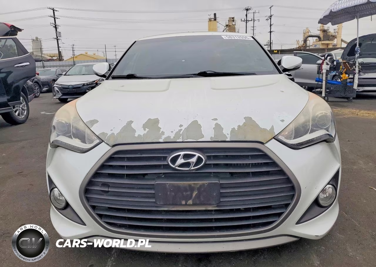 2016 Hyundai Veloster Turbo VIN:KMHTC6AE0GU282172 - 5
