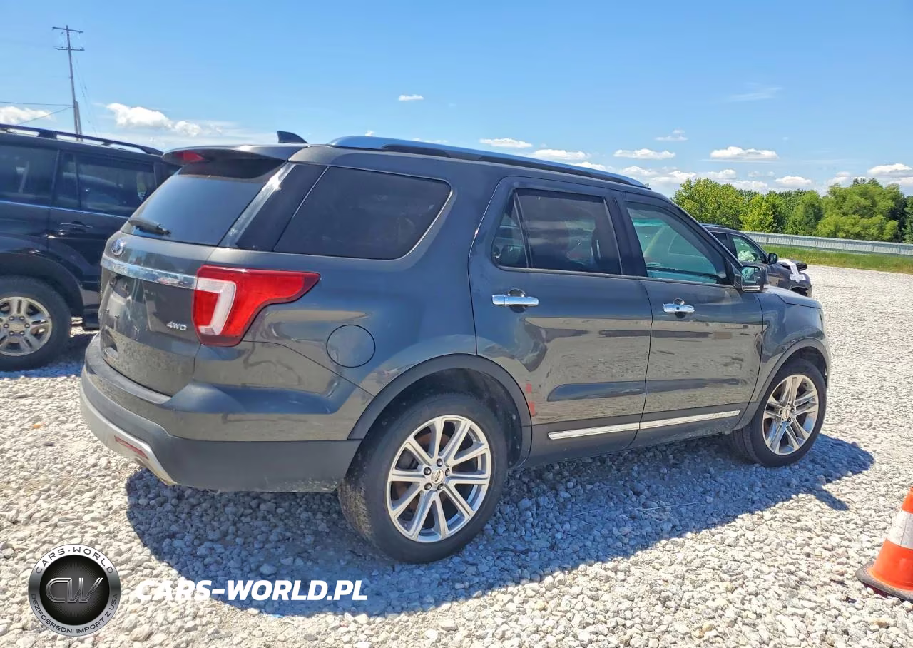 2017 Ford Explorer Limited VIN:1FM5K8F82HGA10393 - 3