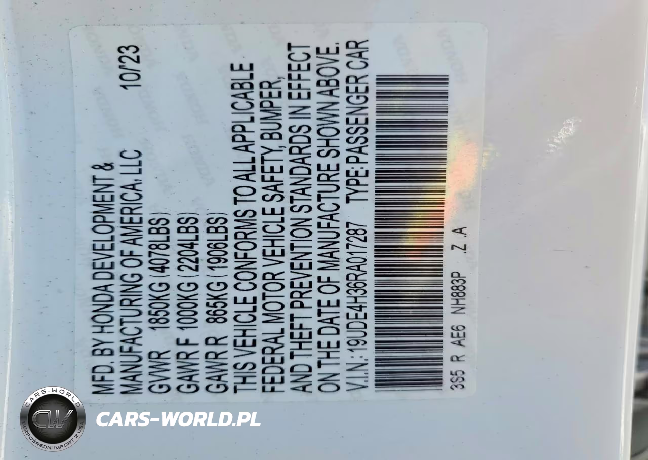 2024 Acura Integra A-Spec VIN:19UDE4H36RA017287 - 12