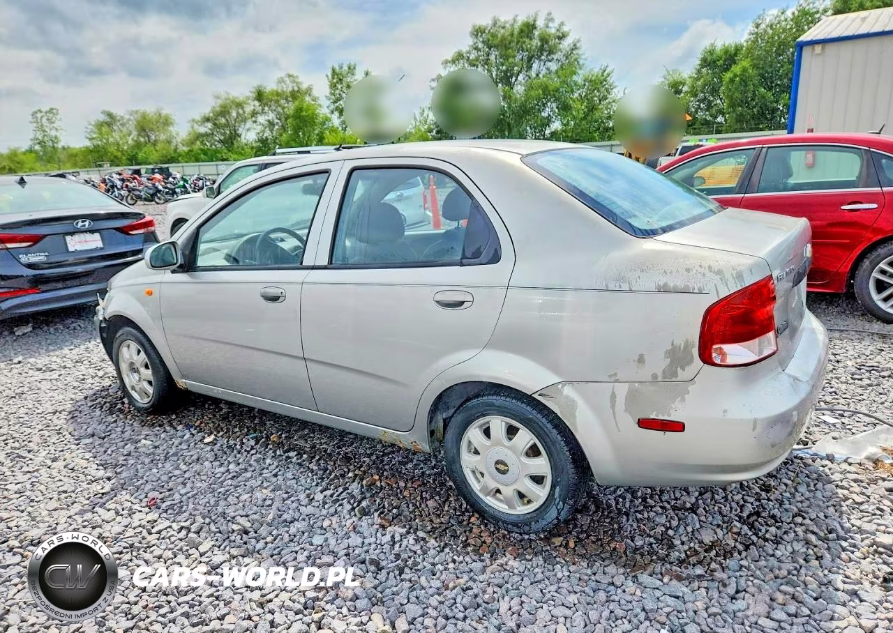2004 Chevrolet Aveo Ls VIN:KL1TJ526X4B156024 - 2
