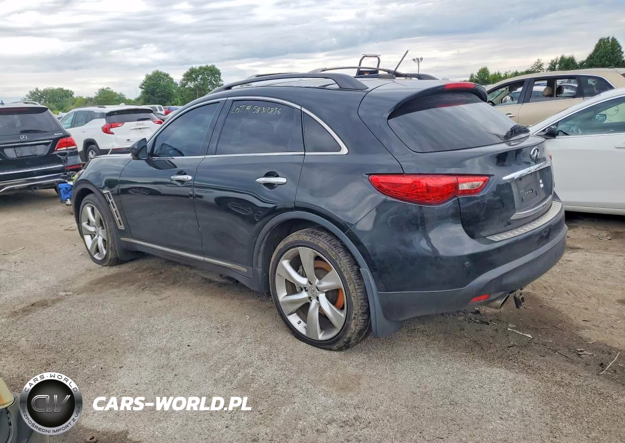 2010 Infiniti Fx50 Base VIN:JN8BS1MW1AM830377 - 2