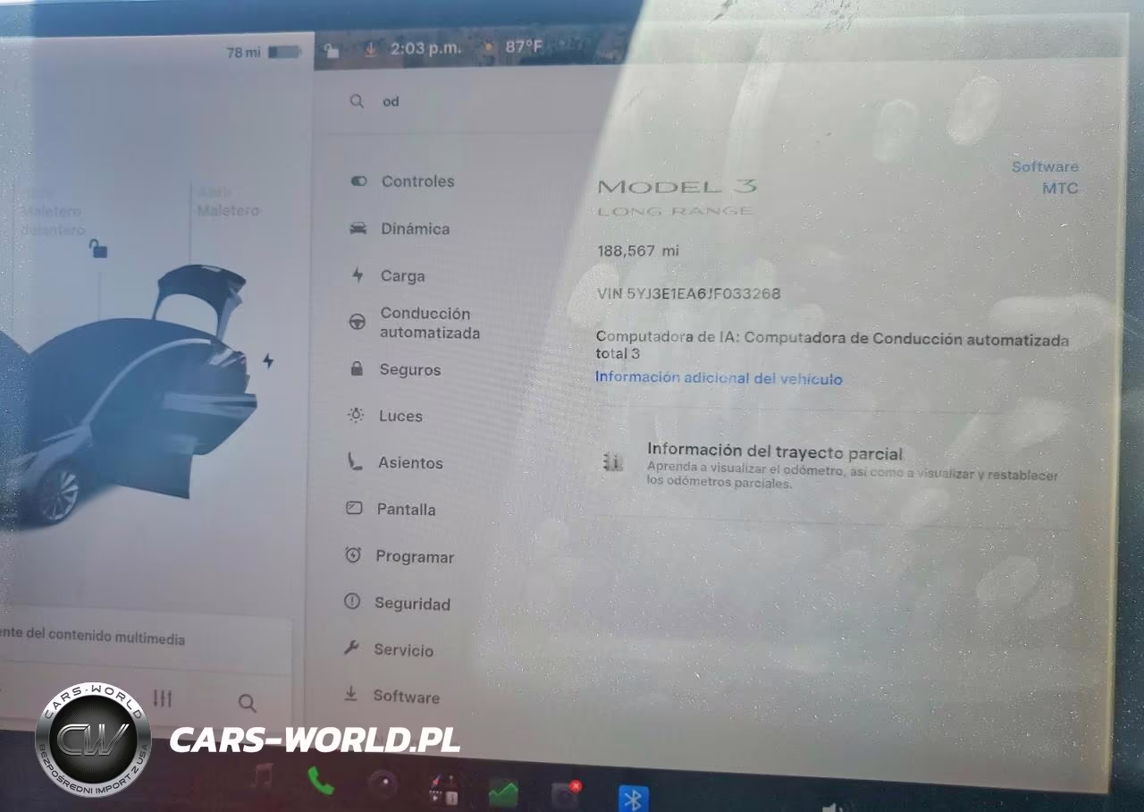2018 Tesla Model 3 VIN:5YJ3E1EA6JF033268 - 9