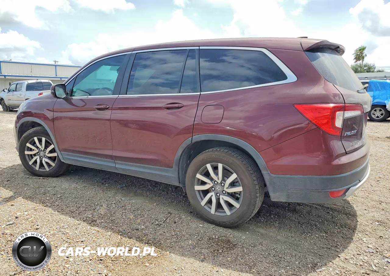 2021 Honda Pilot Ex VIN:5FNYF5H34MB044619 - 2