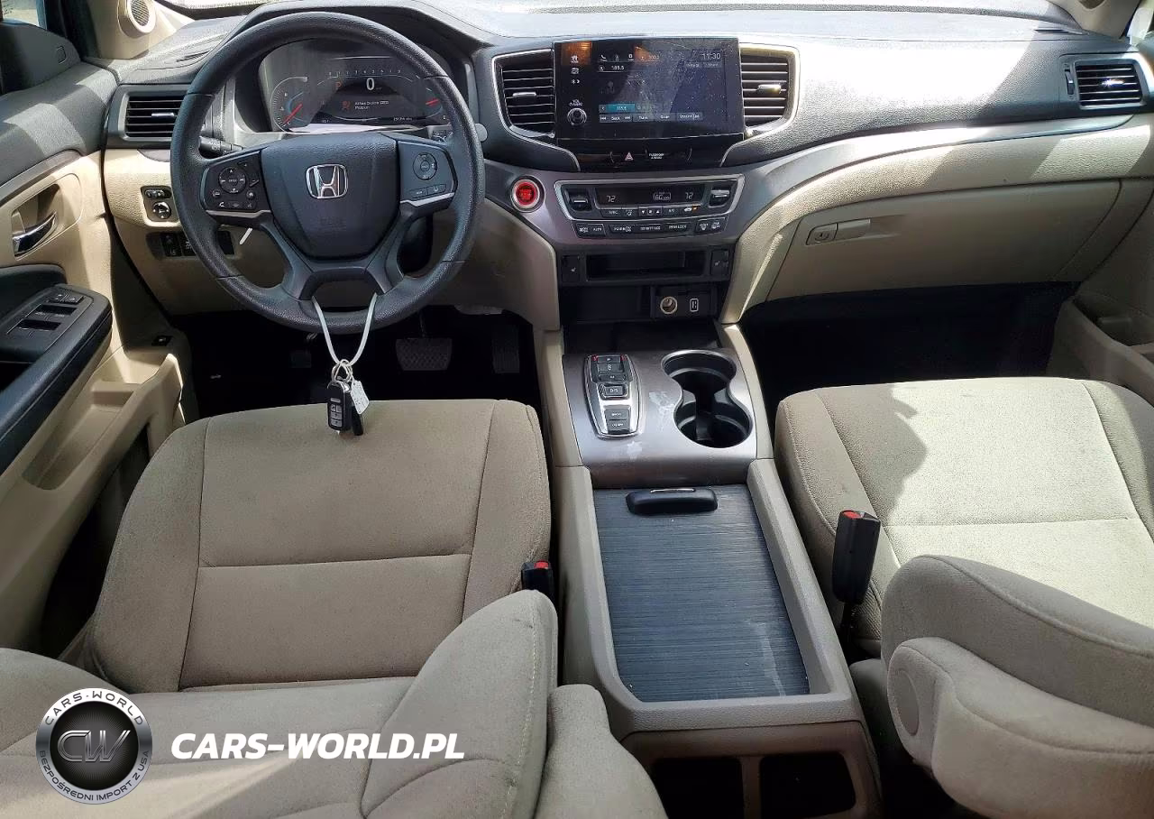 2021 Honda Pilot Ex VIN:5FNYF5H34MB044619 - 8