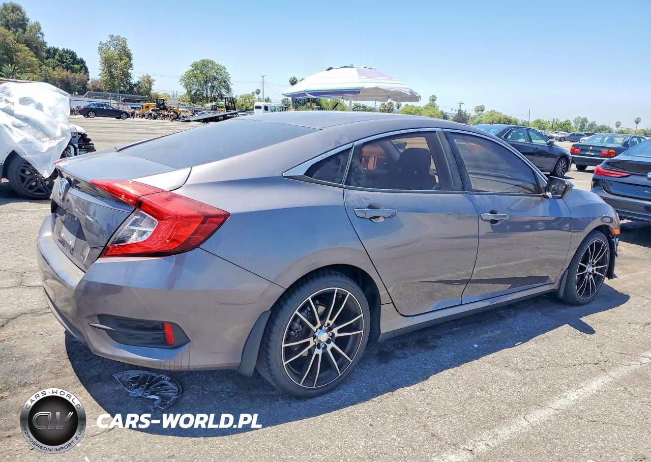 2016 Honda Civic Lx VIN:19XFC2F54GE205242 - 3