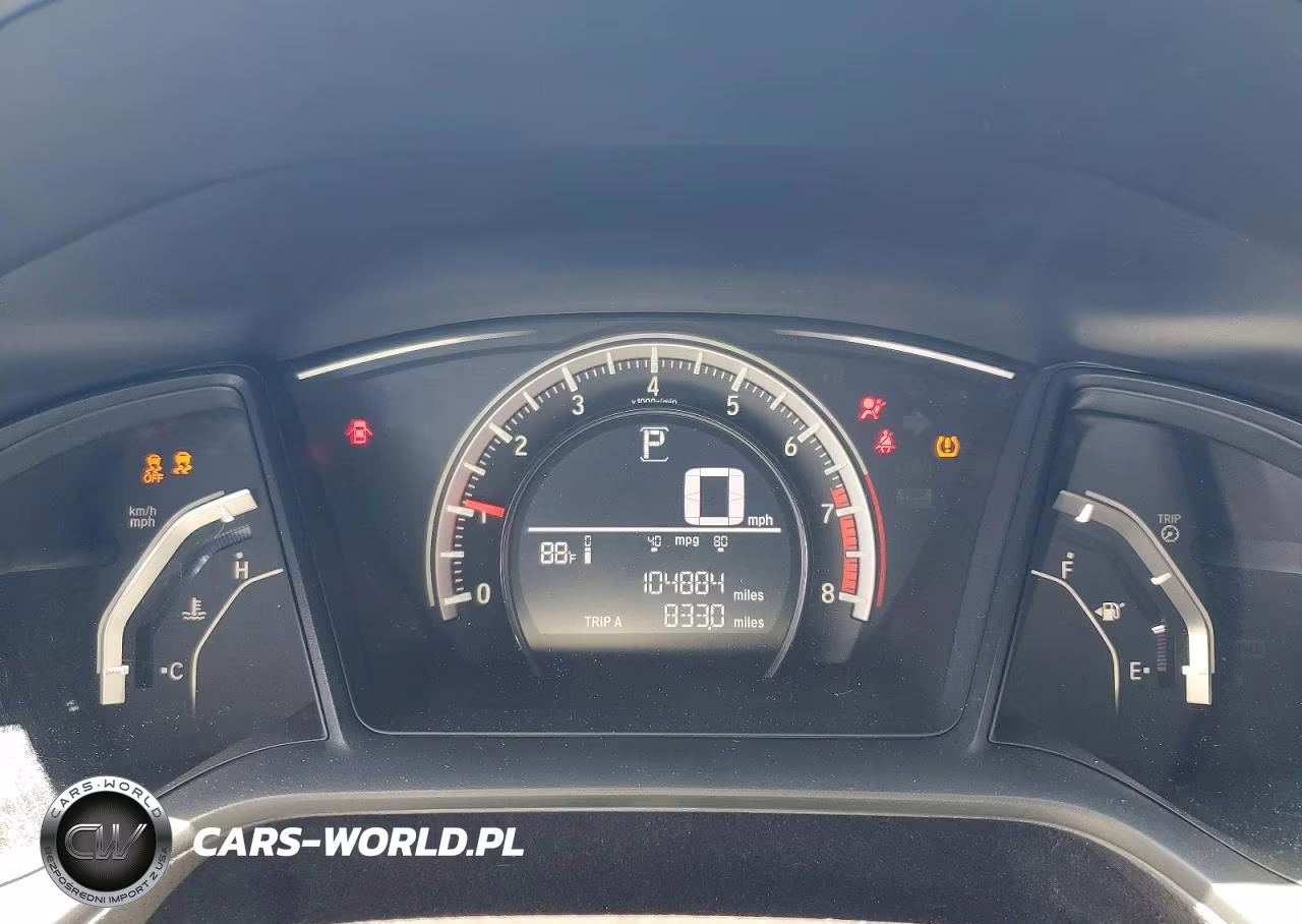 2016 Honda Civic Lx VIN:19XFC2F54GE205242 - 9
