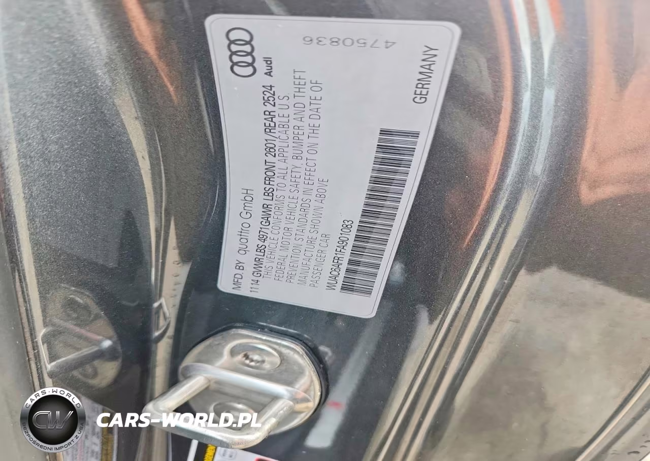 2015 Audi Rs5 VIN:WUAC6AFR1FA901083 - 13