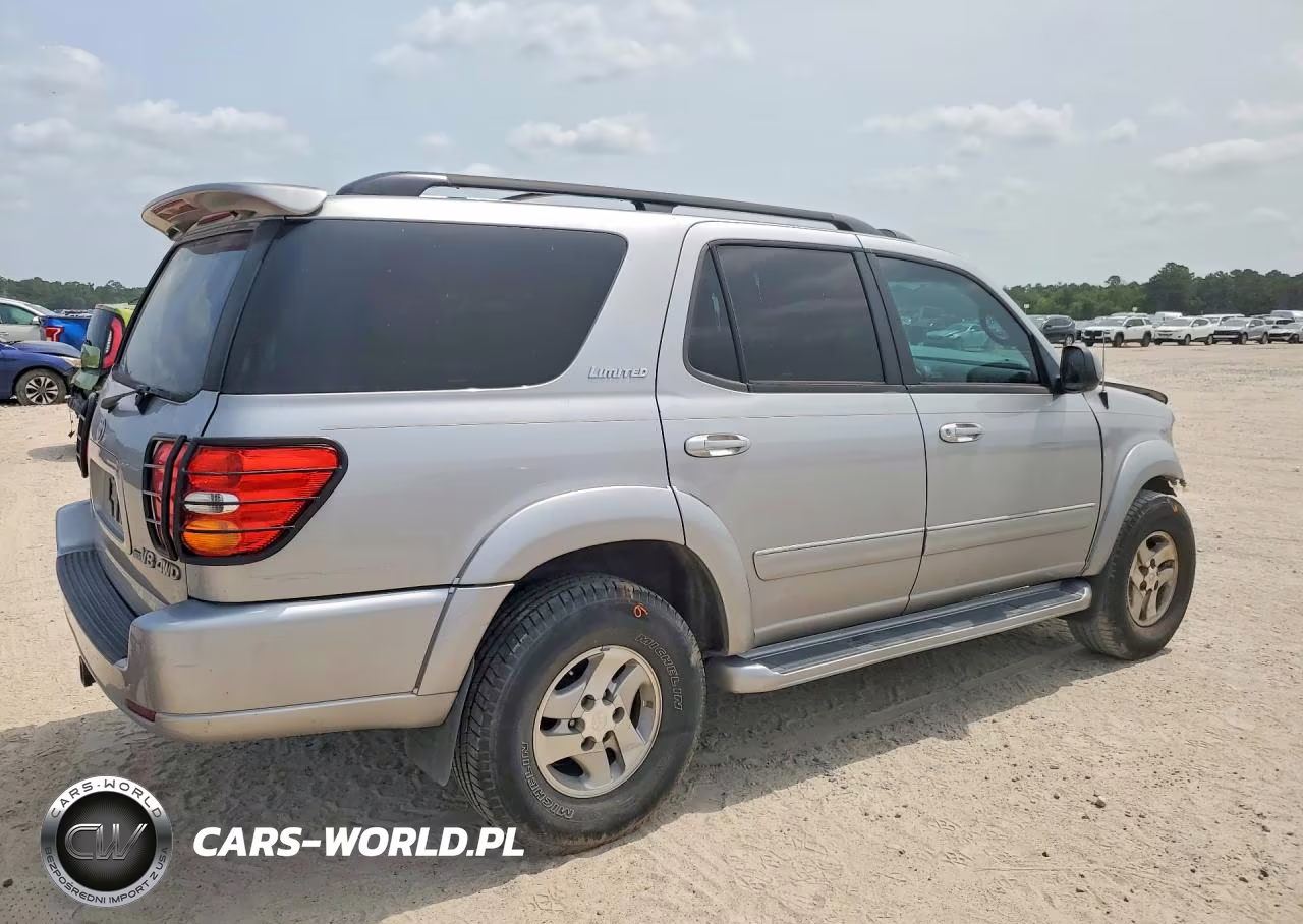 2001 Toyota Sequoia Limited VIN:5TDBT48A61S055796 - 3