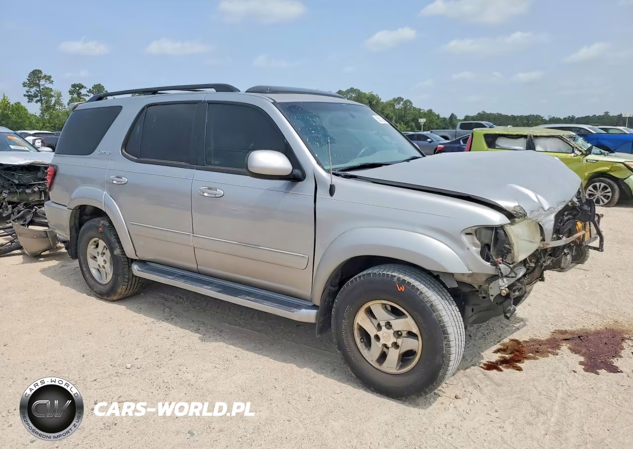 2001 Toyota Sequoia Limited VIN:5TDBT48A61S055796 - 4