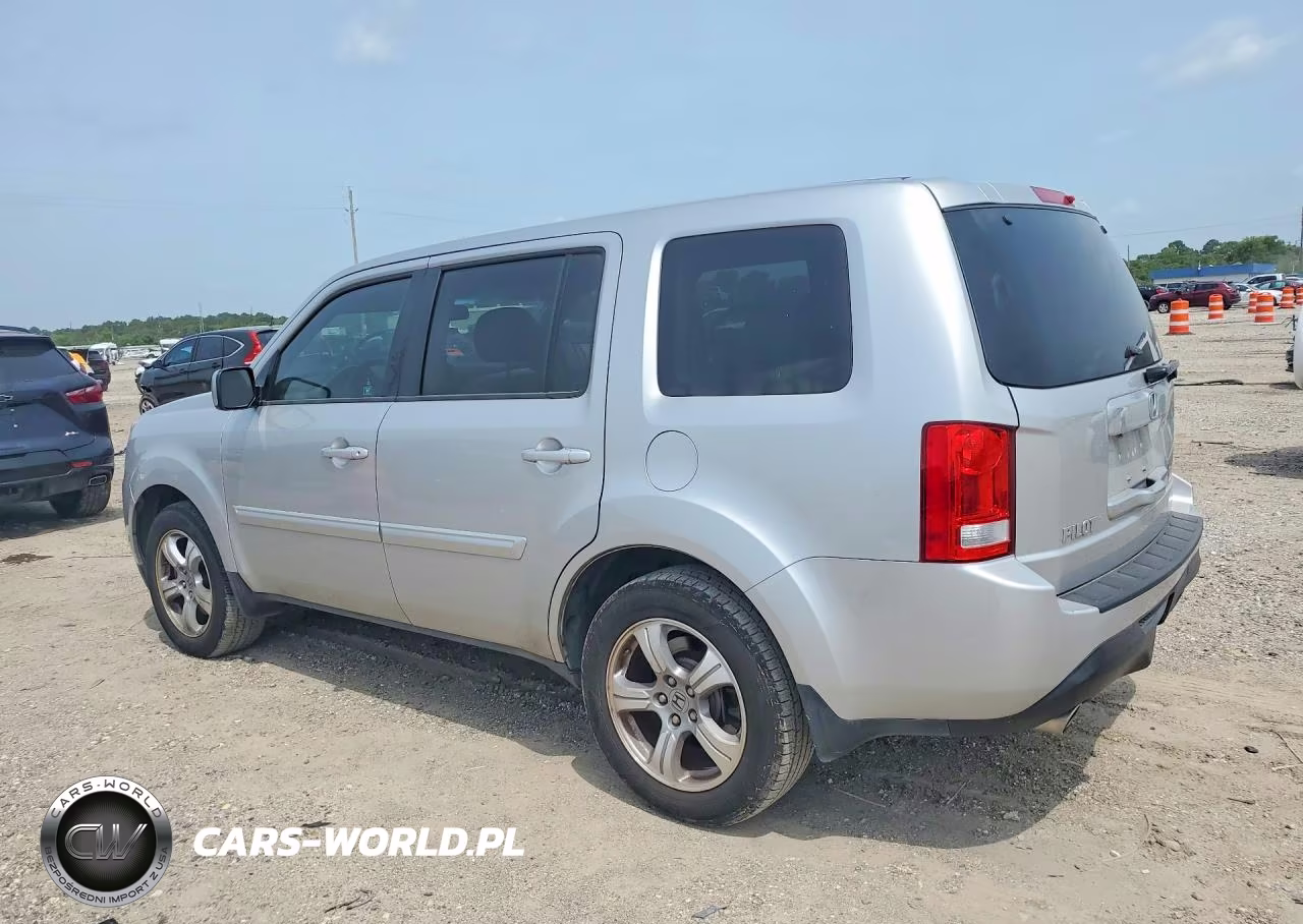 2012 Honda Pilot Exl VIN:5FNYF3H56CB039409 - 2