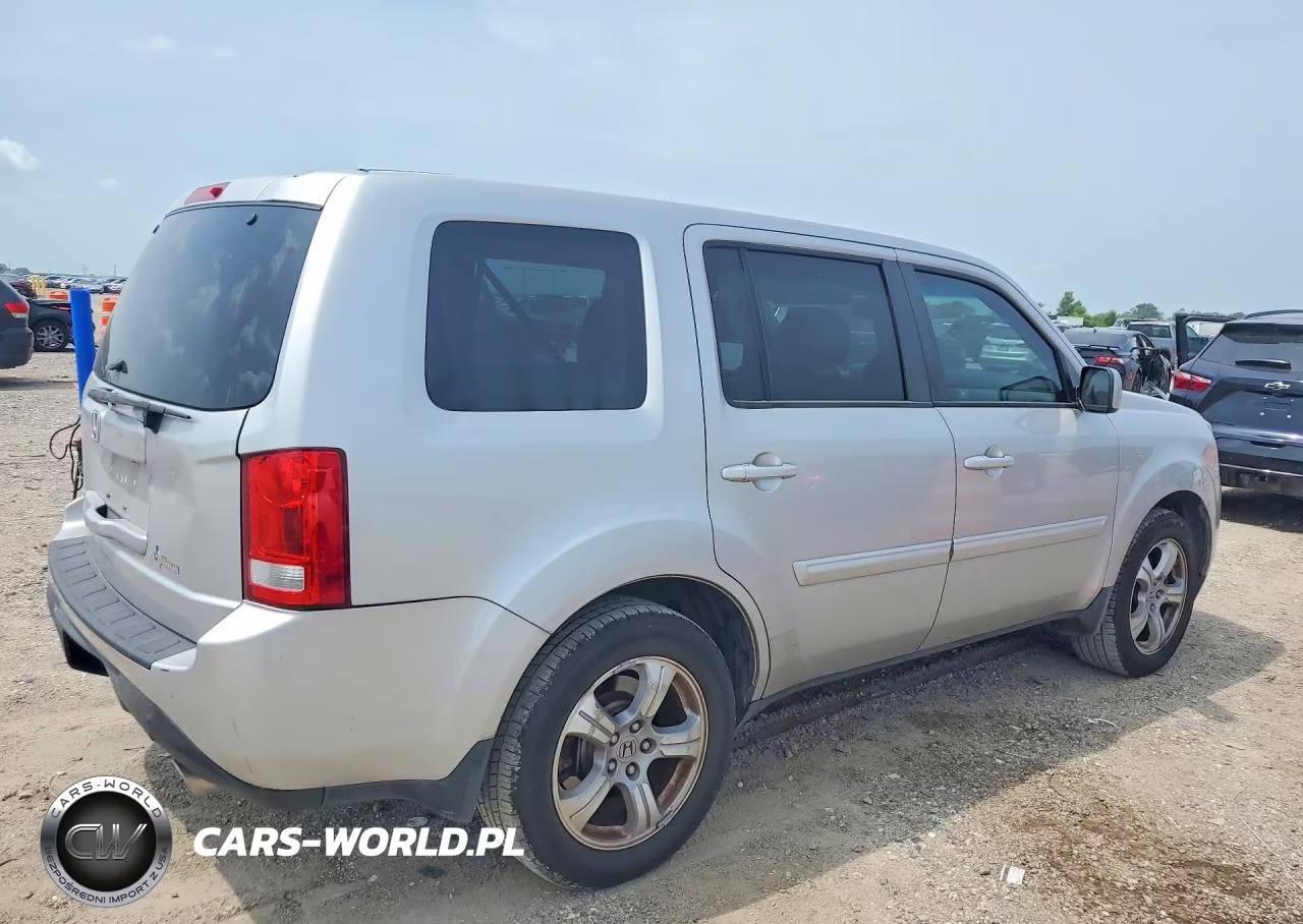 2012 Honda Pilot Exl VIN:5FNYF3H56CB039409 - 3