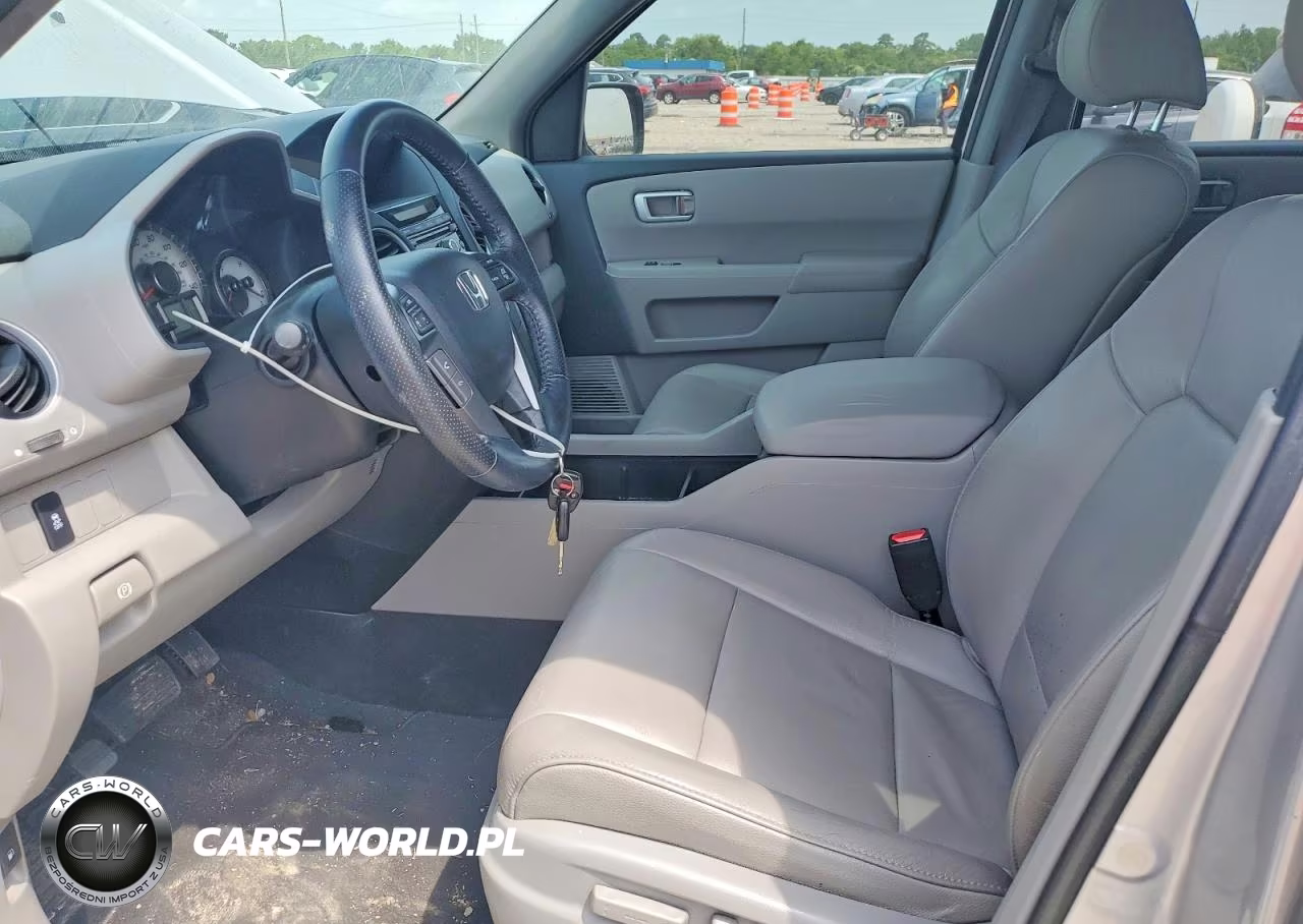 2012 Honda Pilot Exl VIN:5FNYF3H56CB039409 - 7