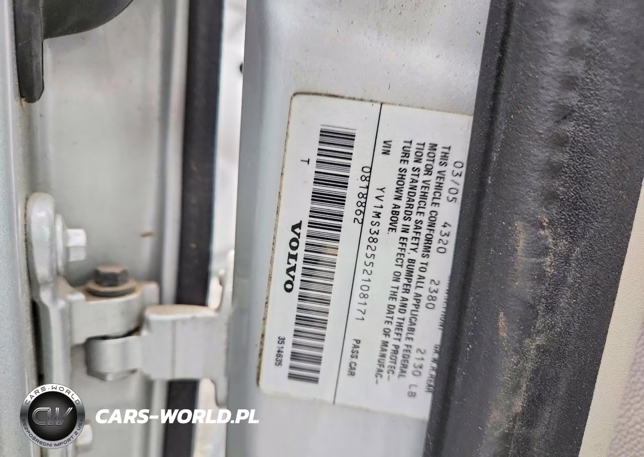 2005 Volvo S40 2.4I VIN:YV1MS382552108171 - 12