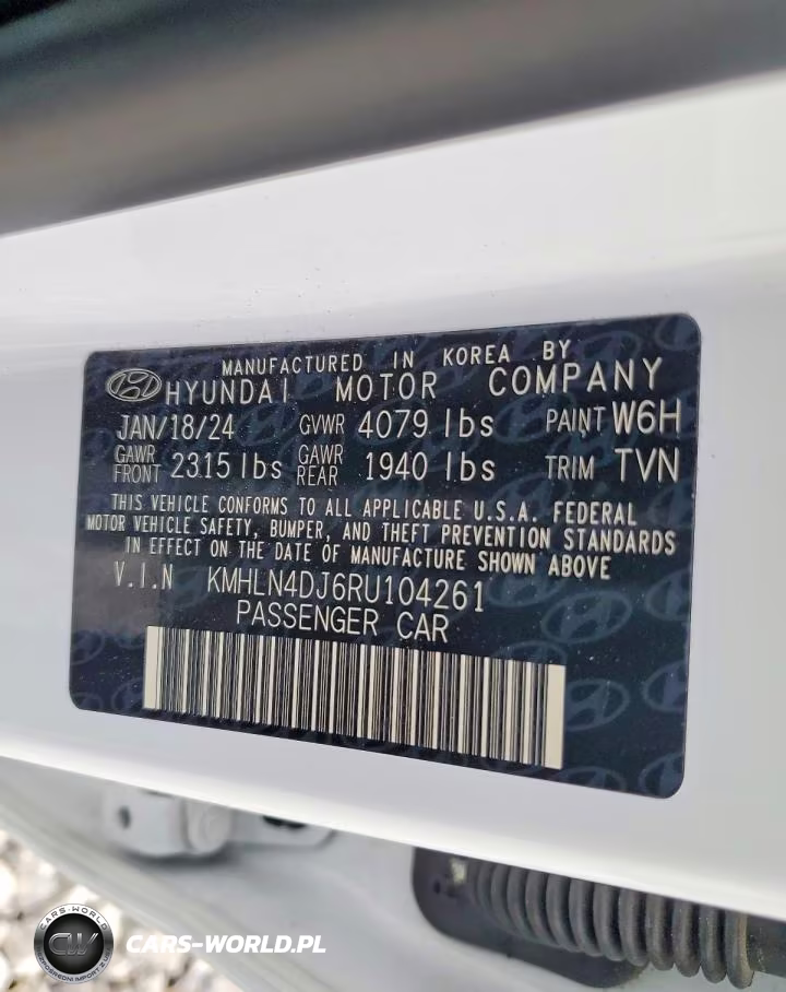 2024 Hyundai Elantra Limited VIN:KMHLN4DJ6RU104261 - 12