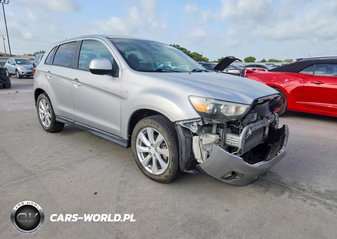 2014 Mitsubishi Outlander Sport Es VIN:4A4AP3AU9EE012461 - 4