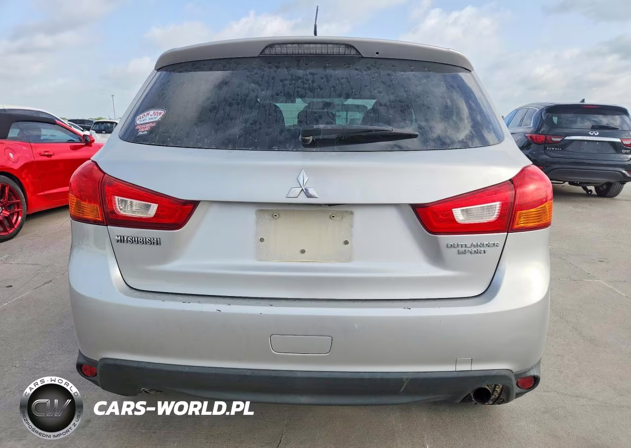 2014 Mitsubishi Outlander Sport Es VIN:4A4AP3AU9EE012461 - 6
