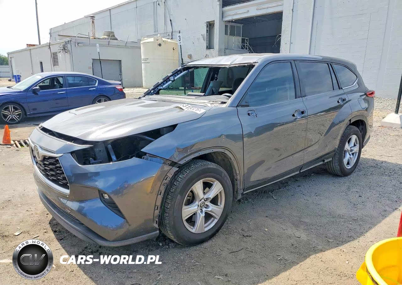2023 Toyota Highlander Le VIN:5TDKDRAHXPS025825 - 1