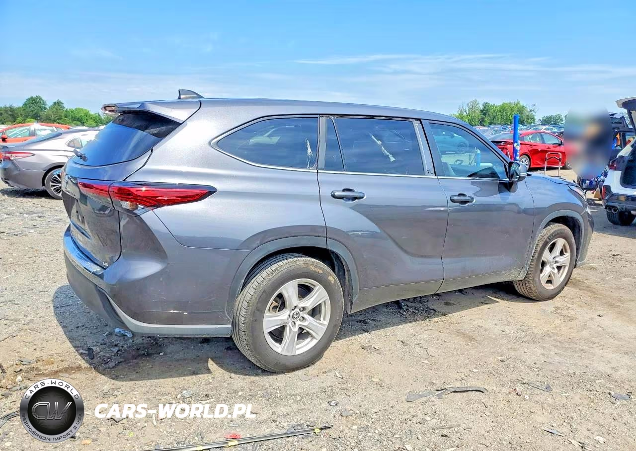 2023 Toyota Highlander Le VIN:5TDKDRAHXPS025825 - 3