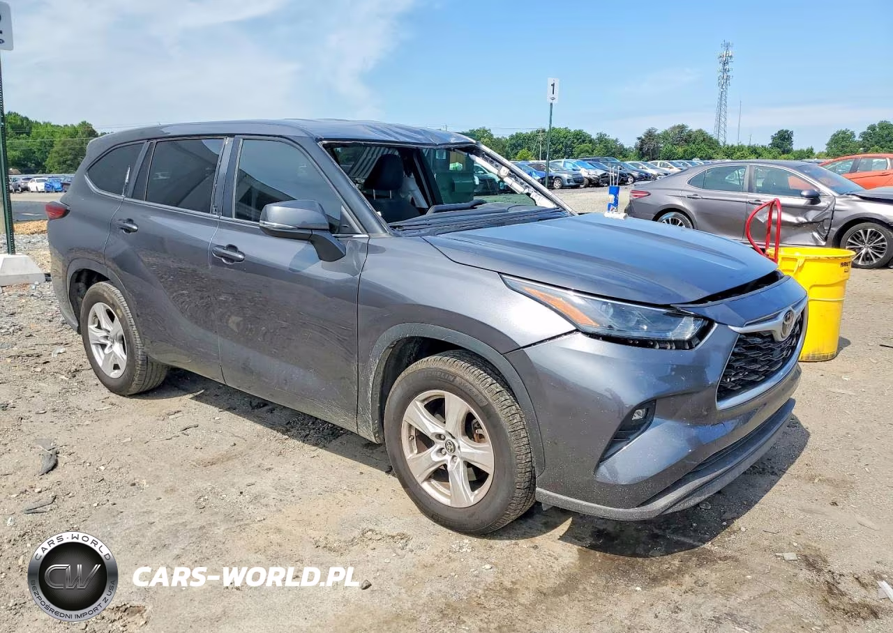 2023 Toyota Highlander Le VIN:5TDKDRAHXPS025825 - 4