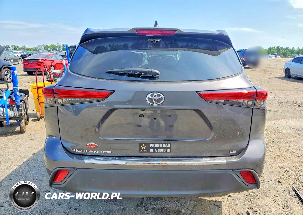 2023 Toyota Highlander Le VIN:5TDKDRAHXPS025825 - 6