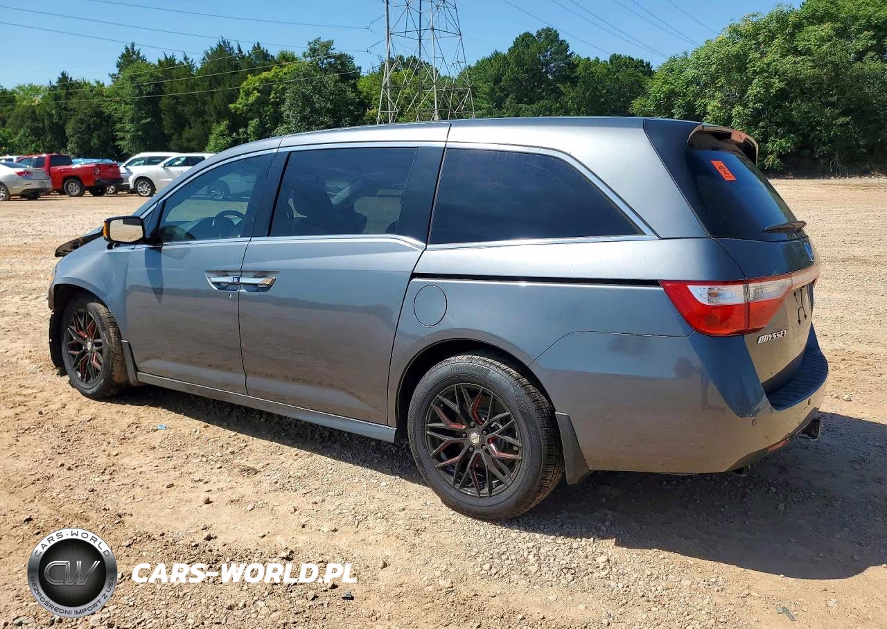 2012 Honda Odyssey Touring VIN:5FNRL5H97CB031346 - 2