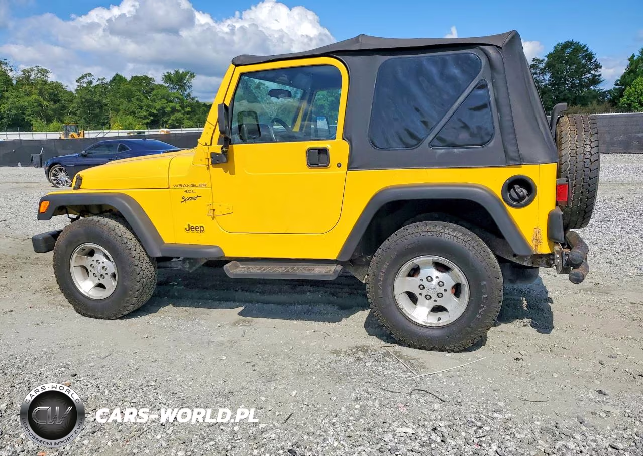 2001 Jeep Wrangler - Tj Sport VIN:1J4FA49S51P325149 - 2