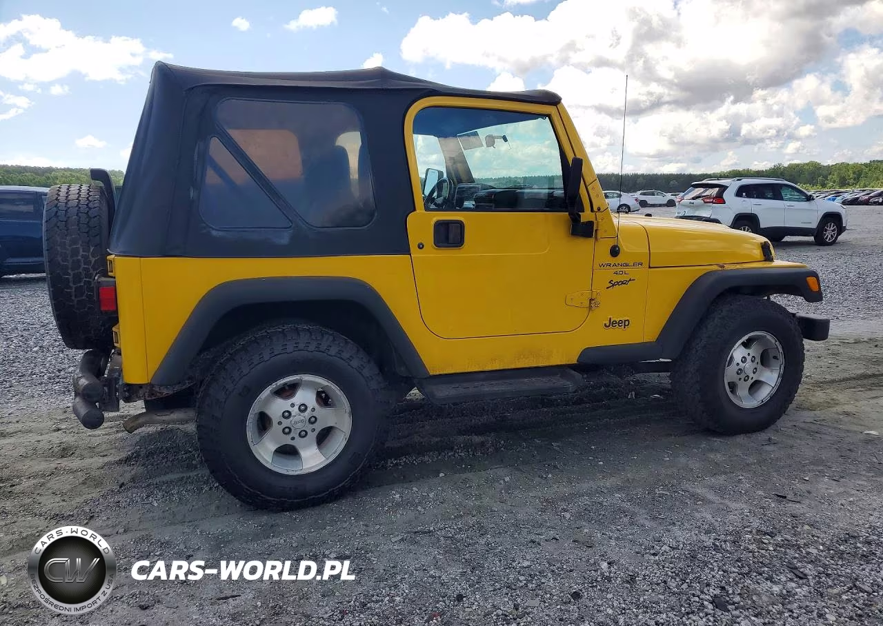 2001 Jeep Wrangler - Tj Sport VIN:1J4FA49S51P325149 - 3