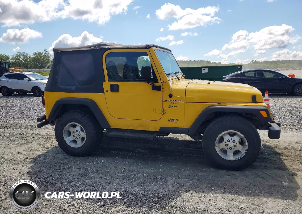 2001 Jeep Wrangler - Tj Sport VIN:1J4FA49S51P325149 - 4