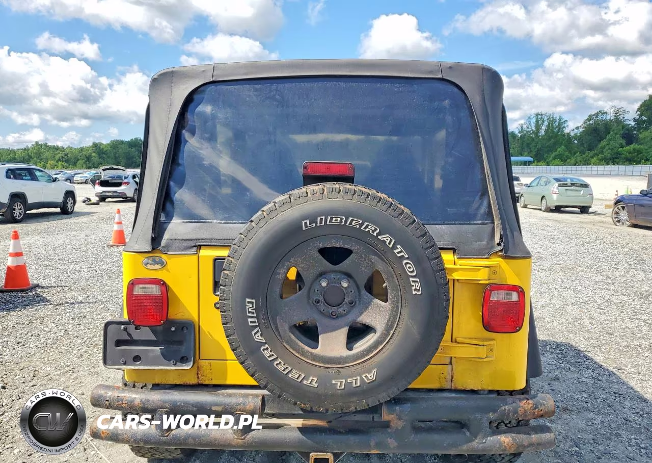 2001 Jeep Wrangler - Tj Sport VIN:1J4FA49S51P325149 - 6