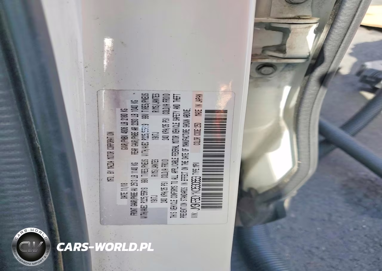 2019 Mazda Cx-5 Grand Touring Reserve VIN:JM3KFBDY1K0530653 - 12