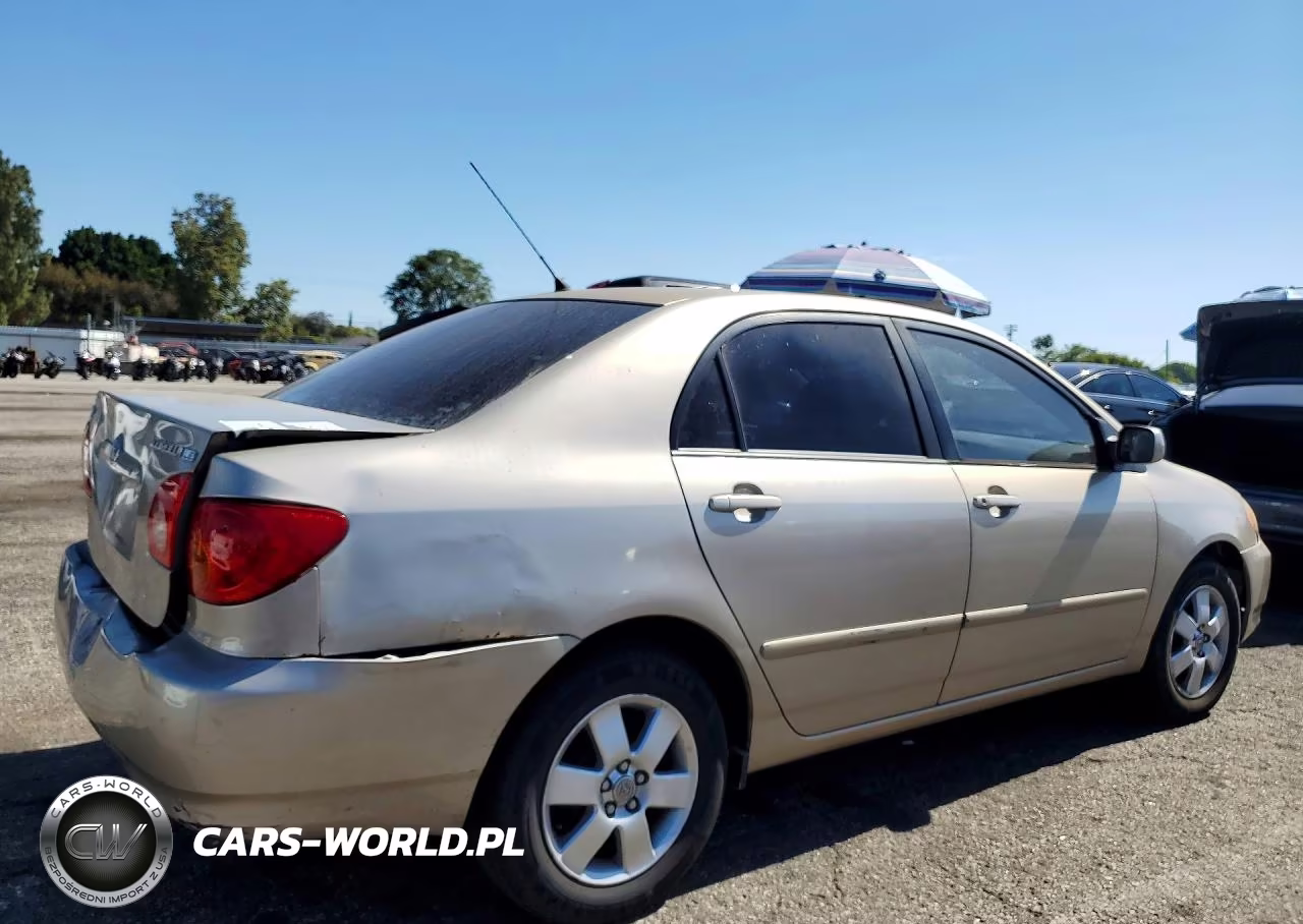 2004 Toyota Corolla Le VIN:1NXBR32E44Z302538 - 3
