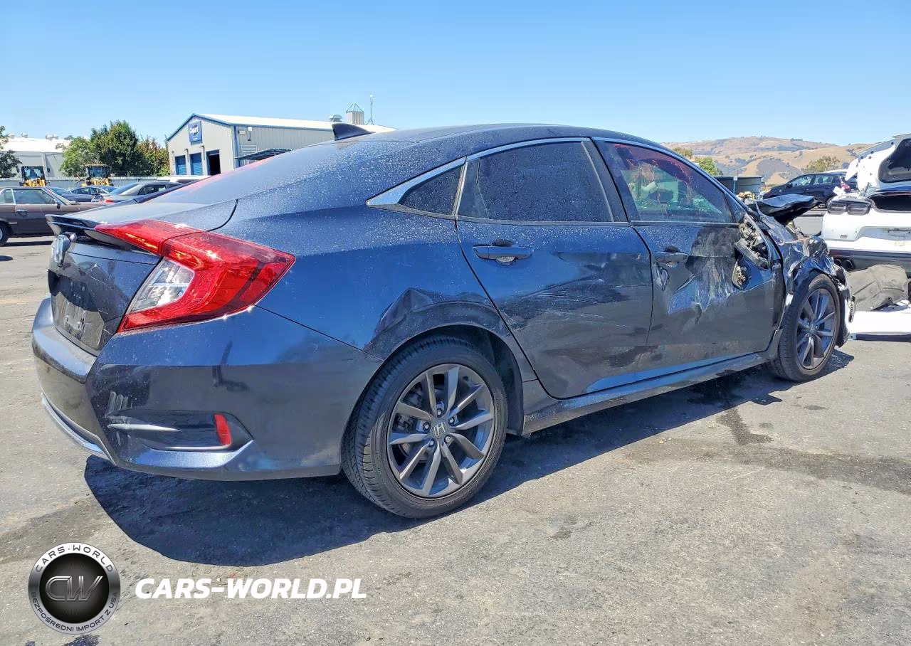 2020 Honda Civic Ex VIN:19XFC1F39LE221505 - 3