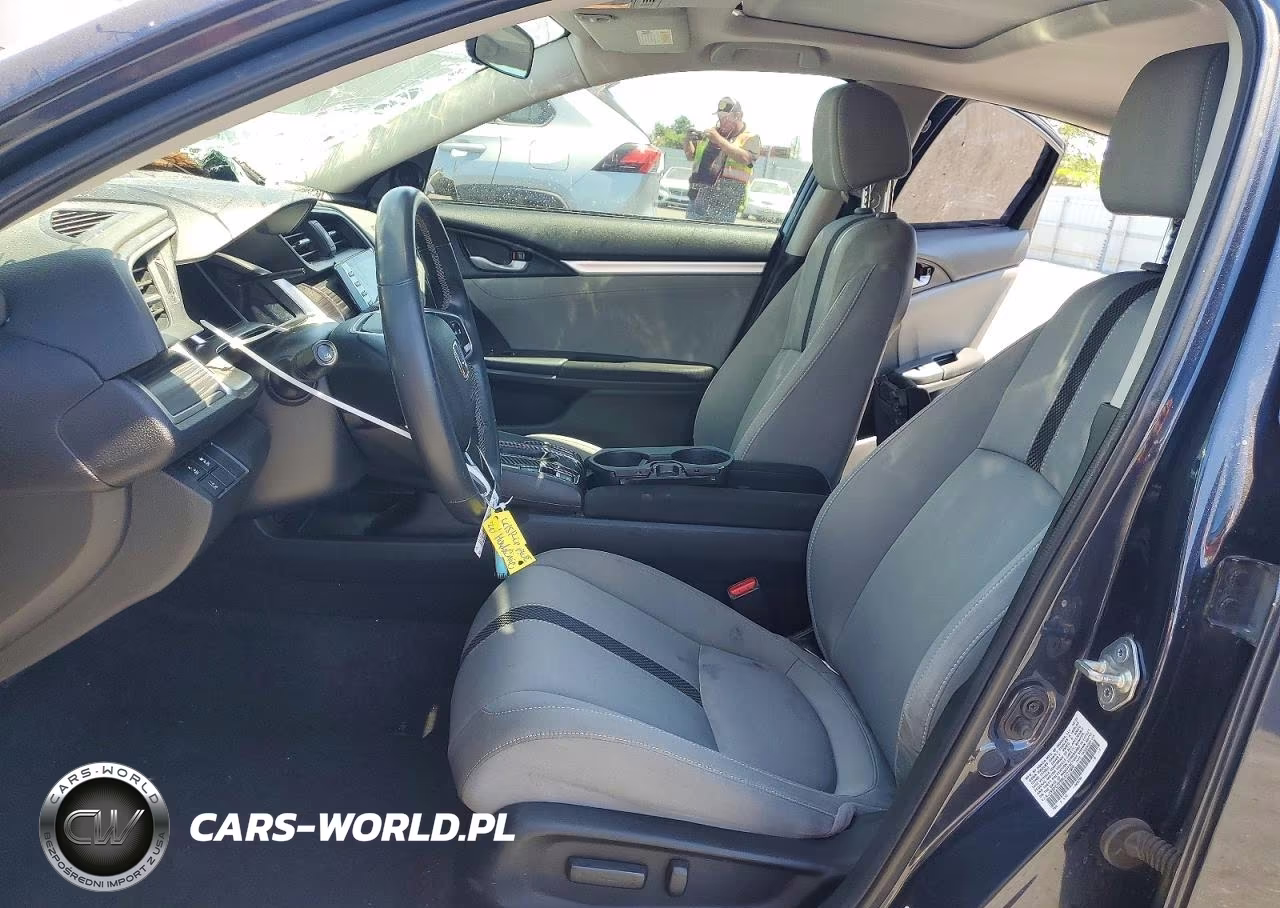 2020 Honda Civic Ex VIN:19XFC1F39LE221505 - 7