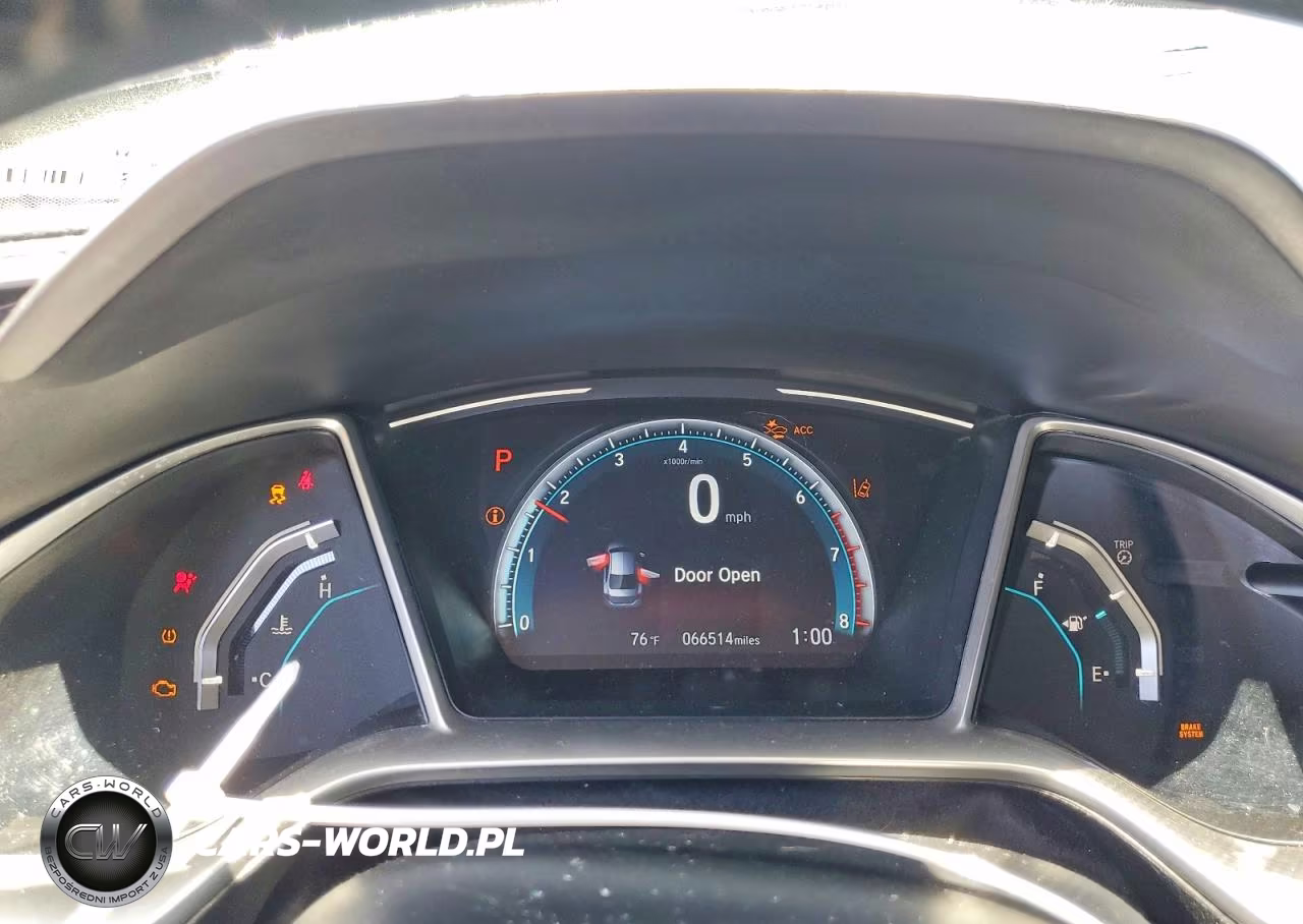 2020 Honda Civic Ex VIN:19XFC1F39LE221505 - 9